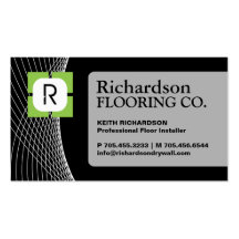 DRYWALL COMPANY BUSINESS CARD