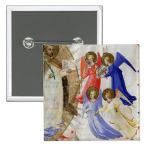 ds 558 f.67v St. Dominic with four musical angels, Buttons