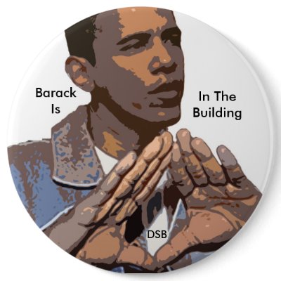 DSB Supports President-Elect Obama Pinback Buttons by DSBDSB