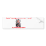 DSCF0067, Home Training......it's not just 4 pe... bumper stickers