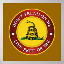 DTOM -Live Free Or Die Print