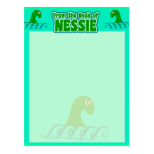 Du bureau du Nessie ! Cartes Postales