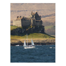 Duart Castle Scotland Postcard