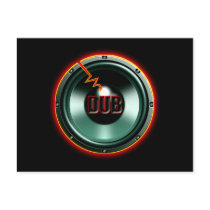 DUB RED HOT WOOFER t-shirts Post Cards
