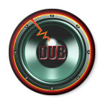 DUB RED HOT WOOFER t-shirts Refrigerator Magnet