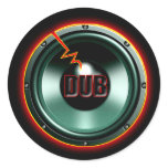 DUB RED HOT WOOFER t-shirts Stickers