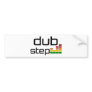 Dub Step Music with Stereo Equalizer Bumper Stickers