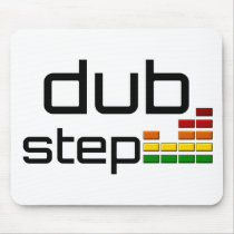 Dub Step Music with Stereo Equalizer Mouse Pads