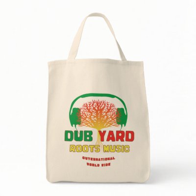 Dub Yard Roots Music Tote Bags by insomniak