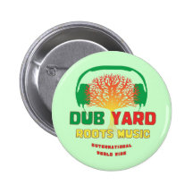 Dub Yard Roots Music Button