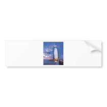Dubai Burj Al Arab Hotel (by St.K) Bumper Stickers