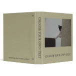 Dubai Kitten - playing Peek A Booh 3 Ring Binder