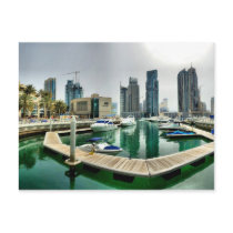 Dubai Marina Postcard