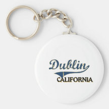 Dublin California City Classic Key Chains