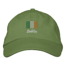 Dublin Cap - Irish Cap - Irish Flag Hat Baseball Cap