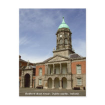 Dublin Castle Ireland - Bedford clock tower Postcard