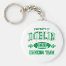 Dublin Drinking Team Key Chain