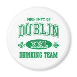 Dublin Drinking Team Magnets