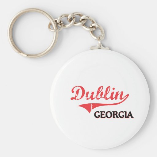 Dublin Georgia City Classic Key Chains