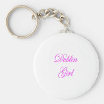 Dublin Girl Key Chain