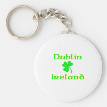 Dublin, Ireland Keychain