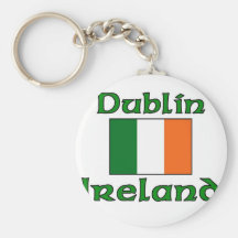Dublin, Ireland Keychains