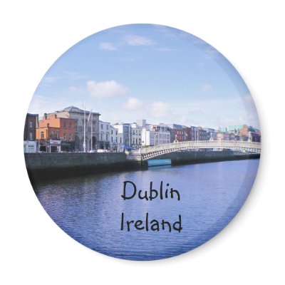 Dublin Ireland magnet by ashroc