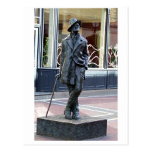Dublin Irlande, James célèbre Joyce auteur Carte Postale