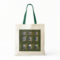 Dublin Town House Climbing Ivy Crafts & Shopping Tote Bags