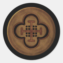 Dubloon Round Sticker