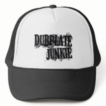 Dubplate Junkie Vinyl collector Dubstep DJ Trucker Hats