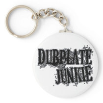 Dubplate Junkie Vinyl collector Dubstep DJ Keychain
