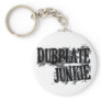 Dubplate Junkie Vinyl collector Dubstep DJ Keychain