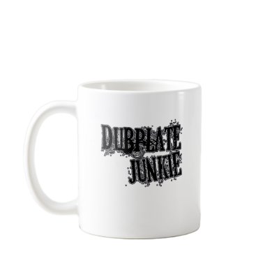 Dubplate Junkie Vinyl collector Dubstep DJ Mug by dubsteptshirts