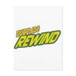 Dubplate Rewind Dub Postcard