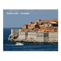 Dubrovnik - Croatia postcard