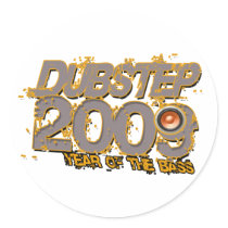 Dubstep 2009 stickers