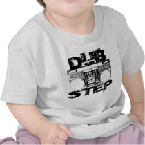 Dubstep Black Boombox Tshirts