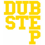 Dubstep Blockletter (Gold) t-shirts