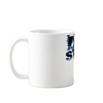 Dubstep Blue and Pink Mug