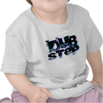Dubstep Blue and Pink T Shirt