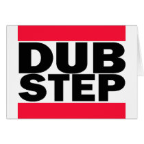 Dubstep Greeting Card
