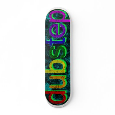 Dubstep Colour Spectrum Pro Board Skate Deck by generation_y_design