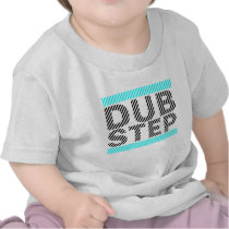 Dubstep Cyan T Shirt