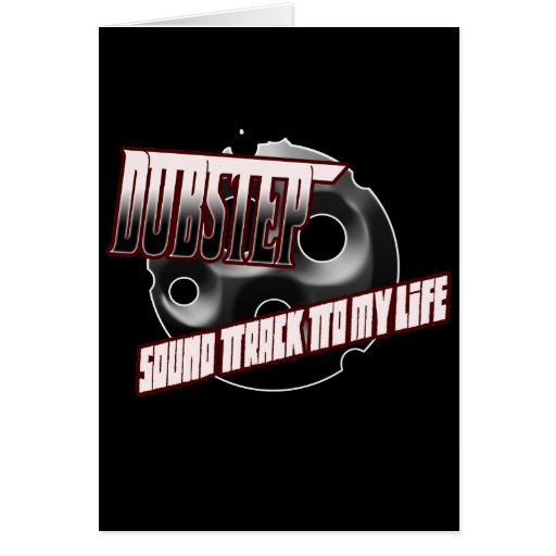 Dubstep Dub step shirt hat hoodie music download Greeting Card