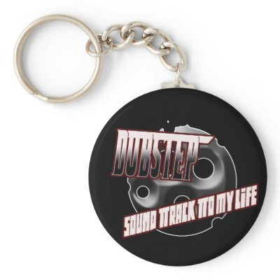 Dubstep Dub step shirt hat hoodie music download Keychain by dubsteptshirts