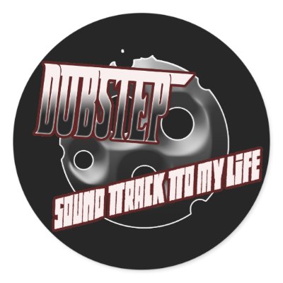 Dubstep Dub step shirt hat hoodie music download Round Stickers by dubsteptshirts