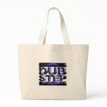 DUBSTEP dub step t shirt blue spin rusko caspa Bags