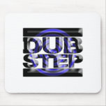 DUBSTEP dub step t shirt blue spin rusko caspa Mouse Pads