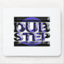 DUBSTEP dub step t shirt blue spin rusko caspa Mouse Pads